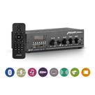 Amplificador Receiver de Som Ambiente Frahm Slim 1000 APP G2 40W RMS Bluetooth, RCA, USB, Cartão SD, Rádio FM - 31841