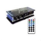 Amplificador Receiver Slim 40W Som Ambiente Orion Bluetooth Micro SD Fm 2 Canais de 20W - RC1002Bt