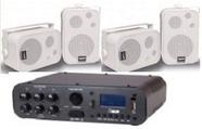 Amplificador SA100BT NCA ( Bluetooth ) + 2 Pares Caixa SP400 Branca Amplificador SA100BT NCA ( Bluetooth ) + 2 Pares Caixa SP400 Branca