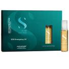 Ampola SOS Emergency Oil Alfaparf Semi Di Lino Reconstruction 6x13ml fortalece repara e protege fios
