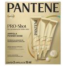 Ampola Tratamento Pantene Pro Shot Reestruturação Molecular com 3 Unidades de 15ml cada