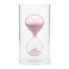 Ampulheta de vidro 1 hora 30 minutos rose - grillo