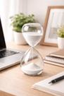 Ampulheta Decorativa de Vidro Transparente 15 ou 30 Minutos Relógio de Areia Vintage Decoração Escritório Estudos - Ampulheta Decorativa de Vidro Transparente 15 ou 30 Minutos Relógio de Areia Vintage Decoração Escritório Estudos -