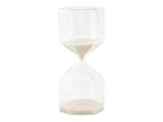 Ampulheta Decorativa Em Vidro Decorativa Geométrica 30 Minuto Mesa Estante Decoração Luxo Escritório