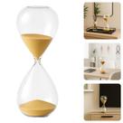 Ampulheta Decorativa Vidro Liso Areia Colorida Decoração Timer 30 Minutos Ampulheta Decorativa Vidro Liso Areia Colorida Decoração Timer 30 Minutos