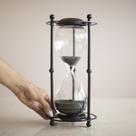 Ampulheta Vintage Black