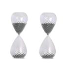 Ampulhetas Decorativas Relógio De Areia Timer 5min Prateado Ampulhetas Decorativas Relógio De Areia Timer 5min Prateado