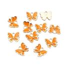 Amuletos de Borboleta (10x13mm) - 20 Peças em Liga de Metal com Esmalte para Artesanato Amuletos de Borboleta (10x13mm) - 20 Peças em Liga de Metal com Esmalte para Artesanato
