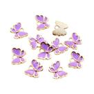 Amuletos de Borboleta (10x13mm) - 20 Peças em Liga de Metal com Esmalte para Bijuterias Amuletos de Borboleta (10x13mm) - 20 Peças em Liga de Metal com Esmalte para Bijuterias