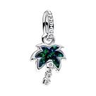 Amuletos de Trevo Verde para Pulseira de Prata Esterlina 925 - Acessórios Femininos