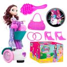 Amy Boneca Com Patinete Interativa Musical Com Luzes Som E Acessórios Para Menina Amy Boneca Com Patinete Interativa Musical Com Luzes Som E Acessórios Para Menina