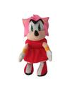 Amy Rose de Pelúcia boneca linda da Turma do Sonic