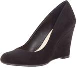Anabela Feminina Jessica Simpson Cash Slip On em Camurça Preta Anabela Feminina Jessica Simpson Cash Slip On em Camurça Preta