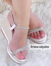 Anabela Strass com Regulagem - Elegância e Conforto para seus Pés