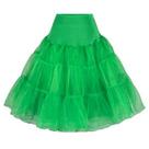 Anágua Malco Modes Vintage Rockabilly SMD Kelly Green para mulheres Anágua Malco Modes Vintage Rockabilly SMD Kelly Green para mulheres