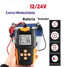 Analisador Digital De Bateria Automotiva 12V 24V FOXSUR Para Baterias VRLA, GEL, AGM, EFB, STD,