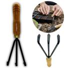 Ancinho 3 Dentes Para Horta E Jardim Para Aerar Solo Plantar Ancinho 3 Dentes Para Horta E Jardim Para Aerar Solo Plantar