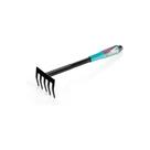 Ancinho 5 Dentes de Mao Metal Pincéis Atlas Turquesa Ancinho 5 Dentes de Mao Metal Pincéis Atlas Turquesa