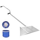 Ancinho Peneira de Areia WAAWDOS 122 cm em Aço Inoxidável com Cesto de 40 cm