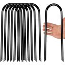 Anclajes para Trampolín Zaijmlwwn de Acero Galvanizado Resistente, 30 cm