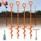 Anclas de Tierra Phopich de 46 cm (18 Pulgadas) de Alta Resistencia - Paquete de 4 Anclas de Tierra Phopich de 46 cm (18 Pulgadas) de Alta Resistencia - Paquete de 4
