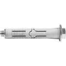 Ancora Chumbador. Fixador Nylon Cbn B 1/4X3 C/Parafuso - Kit C/25 Pc