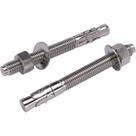Âncora de concreto Levanco 304 Âncora de cunha inoxidável 1/2 x 5