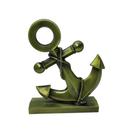 Âncora De Ferro Miniatura De Navio Enfeite Farol Decoração