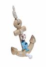 Âncora em Madeira Decorativa Cabideiro Praia Marítimo 17,5CM Cor:Bege Âncora em Madeira Decorativa Cabideiro Praia Marítimo 17,5CM Cor:Bege