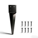 Ancoragem para Poste de Cerca MTB Garden 10 cm Base Reforçada