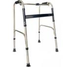 Andador 2 Barras Idoso Adulto Dobravel Articulado Fixo Regulavel 120kg Supermedy