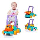 Andador Cachorro Brinquedo Infantil P/ Bebê Didático 2 Em1