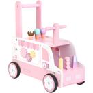Andador de madeira Asweets Push and Pull, 44x23x46 cm