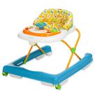 Andador Infantil Buggy 3 Posições Bandeja Musical Brinquedo Azul Voyage