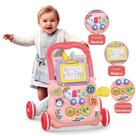 Andador Infantil De Empurrar Para Bebê Com Teclado Musical Carrinho Brinquedo Infantil