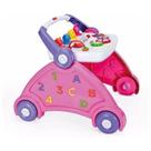 Andador Infantil Didático Rosa com sons de animais - Poliplac - 7897889806167 Andador Infantil Didático Rosa com sons de animais - Poliplac - 7897889806167