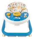 Andador Infantil para Bebê Menino e Menina Andadja Andador Musical Azul Rosa Laranja Bichinhos Styll Baby