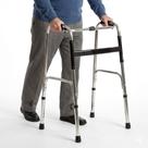 Andador Ortopédico Supermedy Ajustável 120kg Aço Dobrável, Ajuste Fixo e Articulado