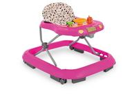 Andador Tutti Baby Safari Rosa - Para Bebês até 12kg