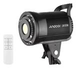 Andoer Lm100w 5600k Tocha Luz Led - 220v Com Controle Remoto