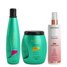 Aneethun Cachos System Kit Shampoo Máscara e Blend SOS Fluído Reconstrutor 210ml