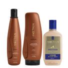 Aneethun Kera System Kit Shampoo Finalizador e Creme de Silicone Brilho 250ml