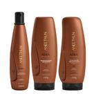 Aneethun Kera System Kit Shampoo Recondicionador e Finalizador Termoativado 250g