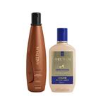 Aneethun Kera System Kit Shampoo Reestruturante e Creme de Silicone Brilho 250ml