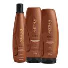 Aneethun Kit Shampoo + Recondicionador + Finalizador Kera System