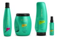 Aneethun Low No Poo Cachos Shampoo + Máscara + Oleo + Finalizador Ondas e cachos