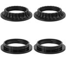 Anéis de Abajur DiCuno E26 - 2x 34mm e 2x 39mm - Pretos