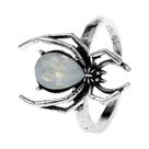 Anéis de Aranha Góticos Pretos - Joias Vintage para Festa de Halloween