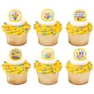 Anéis de cupcake DecoPac Despicable Me Celebrations, pacote com 24
