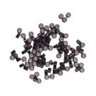 Anéis De Extensão De Cabelo Com Micro Esferas De Silicone De 5mm, 100 Peças Para Instalação